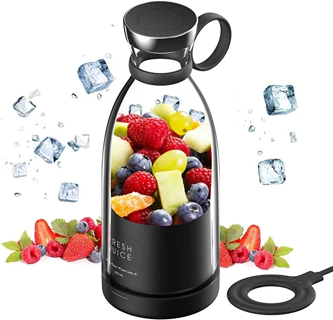 Portable Juicer Mixer Blender - USB Rechargeable Smoothie Maker for Fresh Juice, Shakes, and More