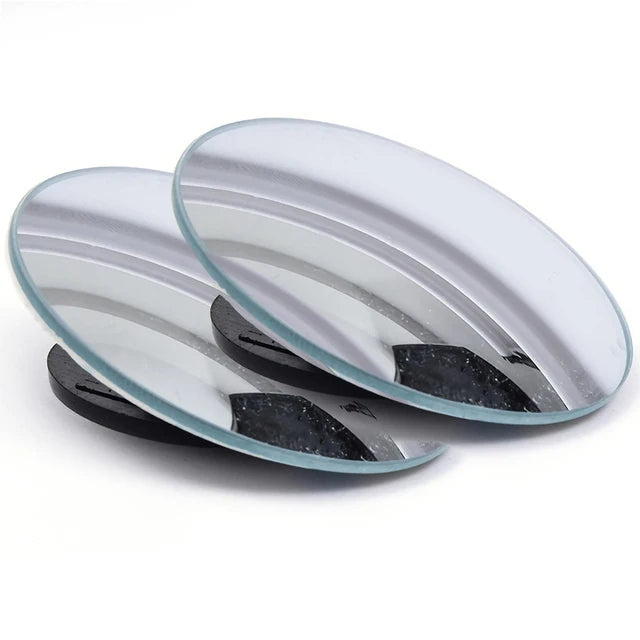 360° Adjustable Car Blind Spot Mirror - Wide Angle Rearview Safety Lens